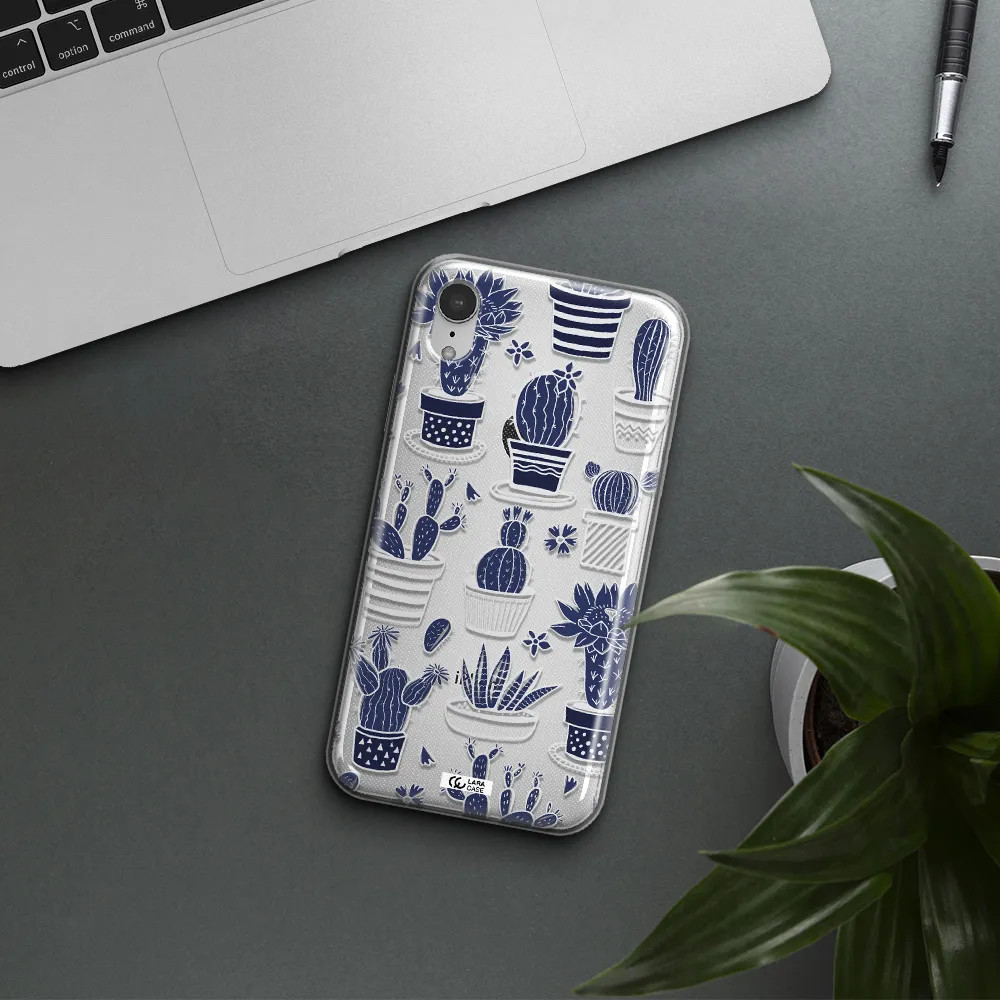 Blue Cactus Apple iPhone XR Clear TPU Case