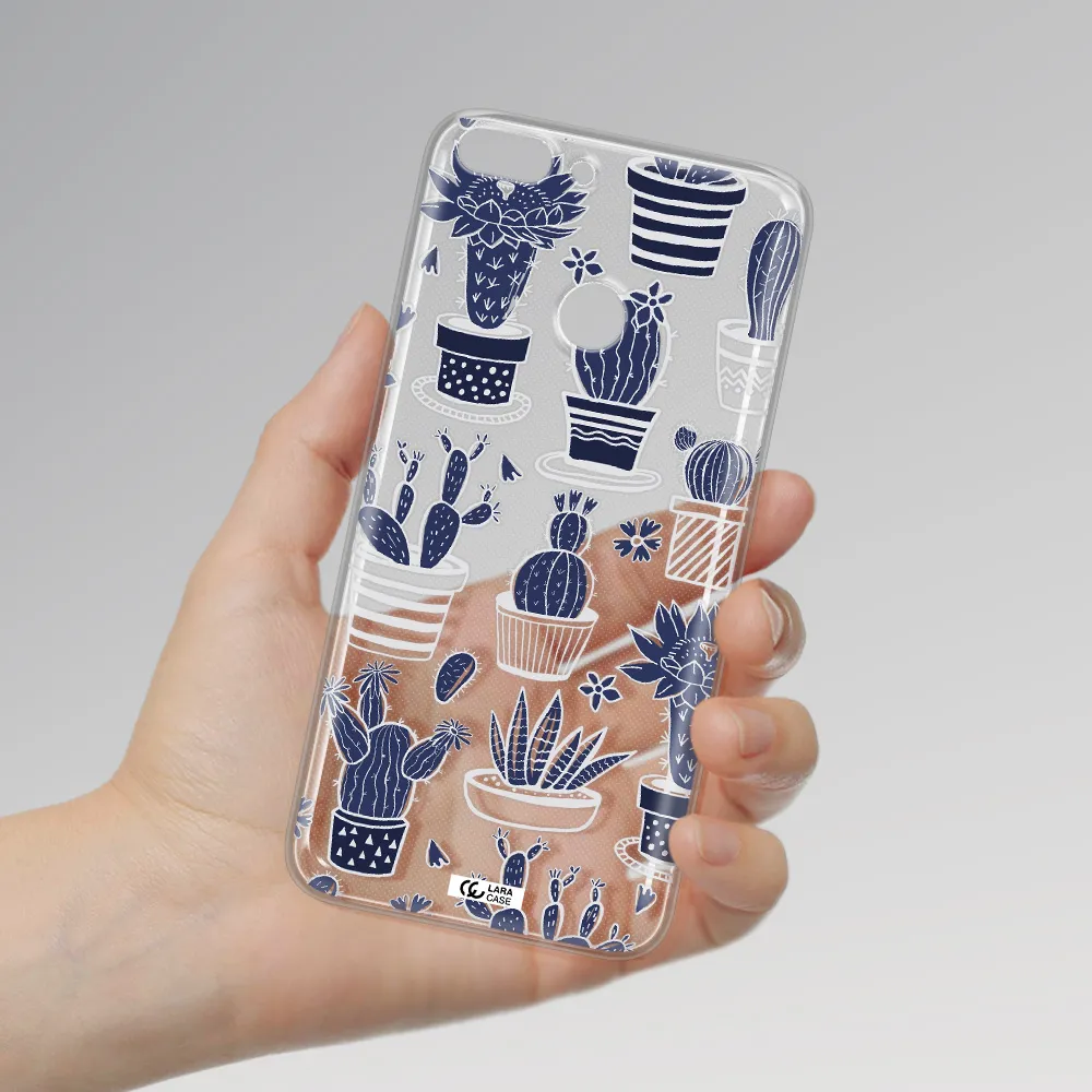 Blue Cactus Huawei P Smart 2017 Clear TPU Case