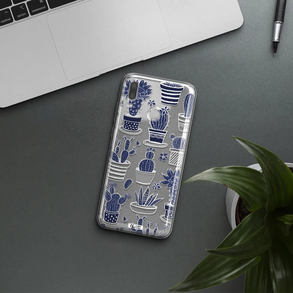 Blue Cactus Huawei P Smart 2019 Clear TPU Case