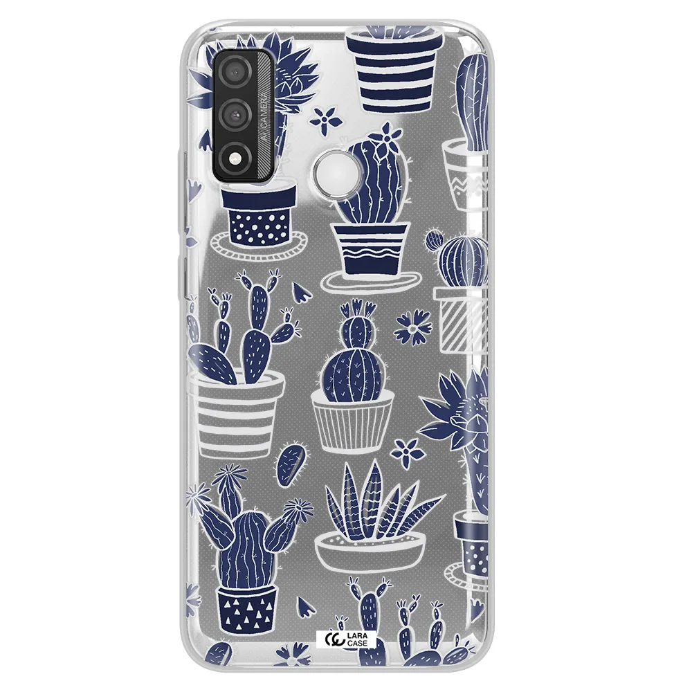 Blue Cactus Huawei P Smart 2020 Clear TPU Case