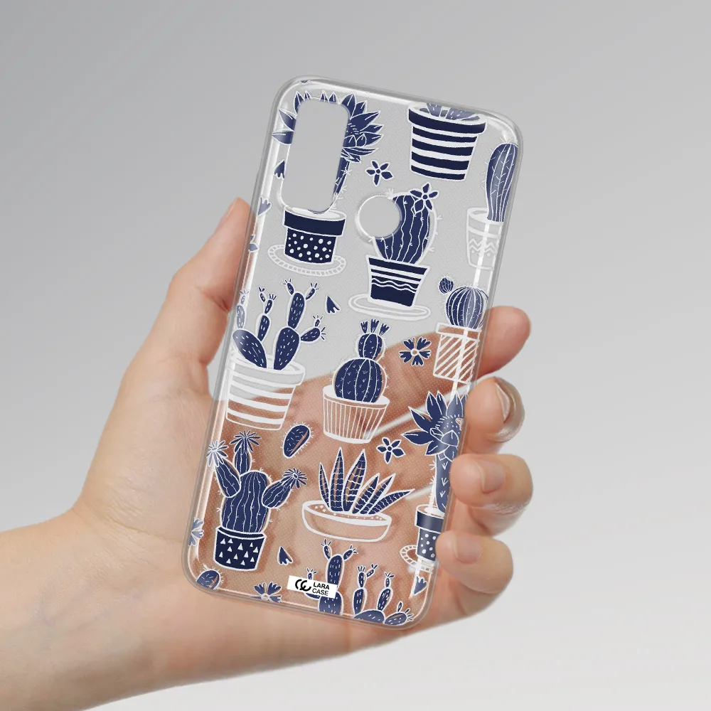 Blue Cactus Huawei P Smart 2020 Clear TPU Case