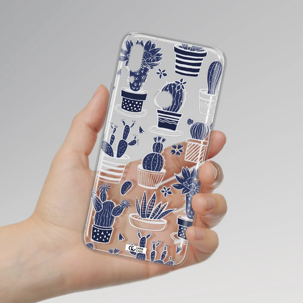 Blue Cactus Huawei P Smart Z Clear TPU Case
