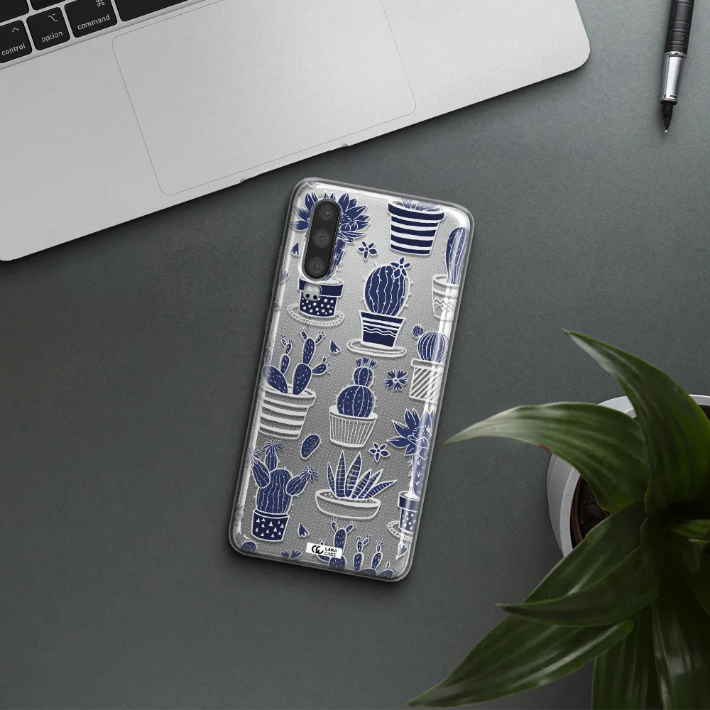Blue Cactus Huawei P30 Clear TPU Case