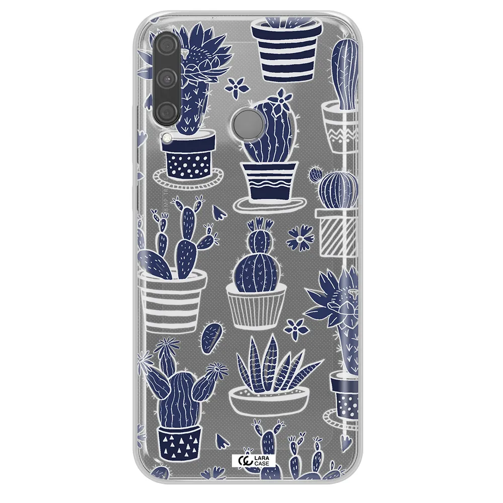 Blue Cactus Huawei P40 Lite E Clear TPU Case
