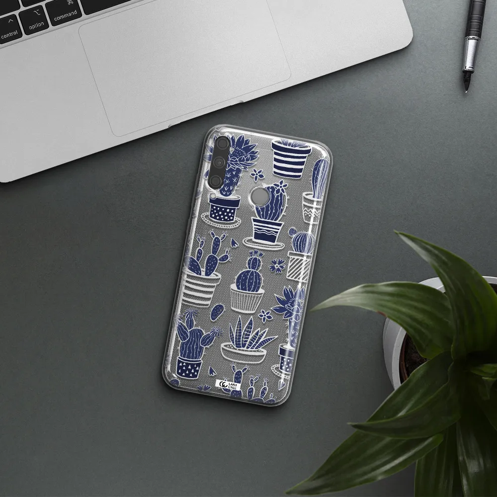 Blue Cactus Huawei P40 Lite E Clear TPU Case