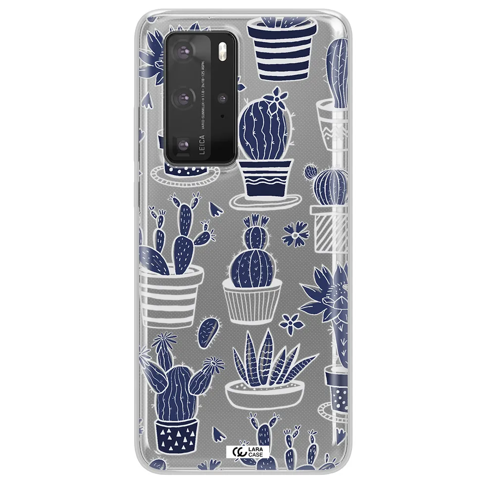 Blue Cactus Huawei P40 Pro Clear TPU Case