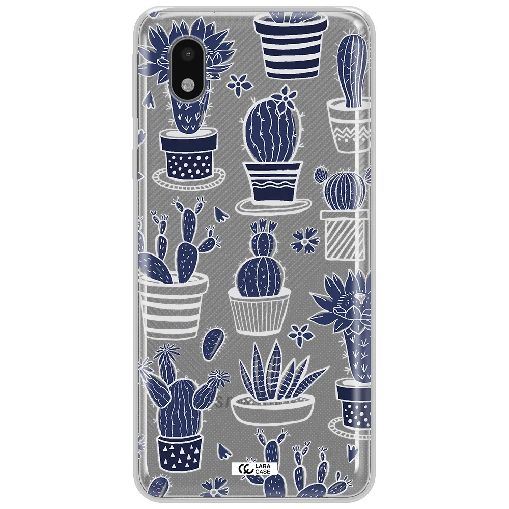 Blue Cactus Samsung A01 Core Clear Tpu Case