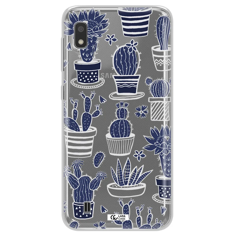 Blue Cactus Samsung A10 Clear TPU Case