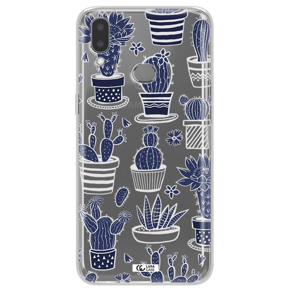 Blue Cactus Samsung A10S Clear TPU Case