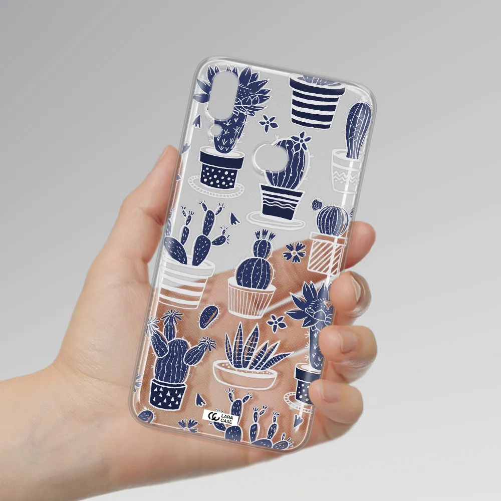 Blue Cactus Samsung A10S Clear TPU Case