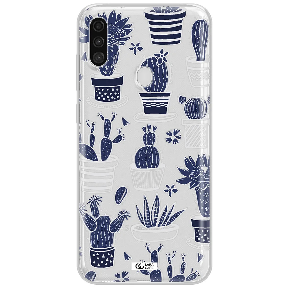 Blue Cactus Samsung A11 Clear TPU Case