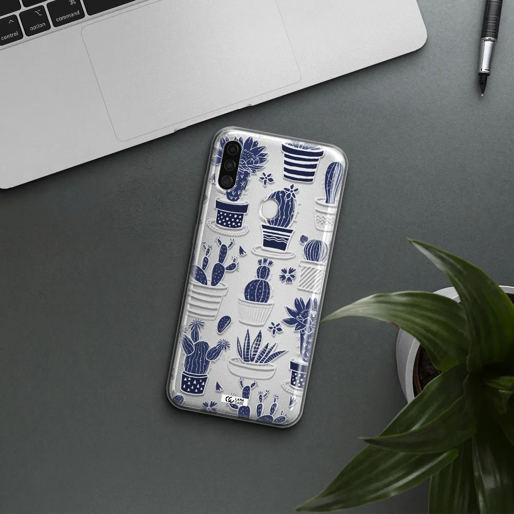 Blue Cactus Samsung A11 Clear TPU Case