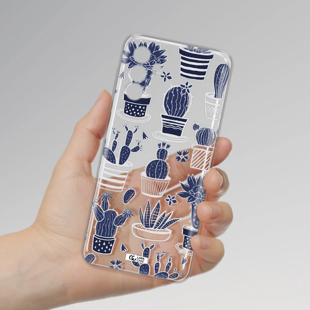 Blue Cactus Samsung A13 5G Clear Tpu Case