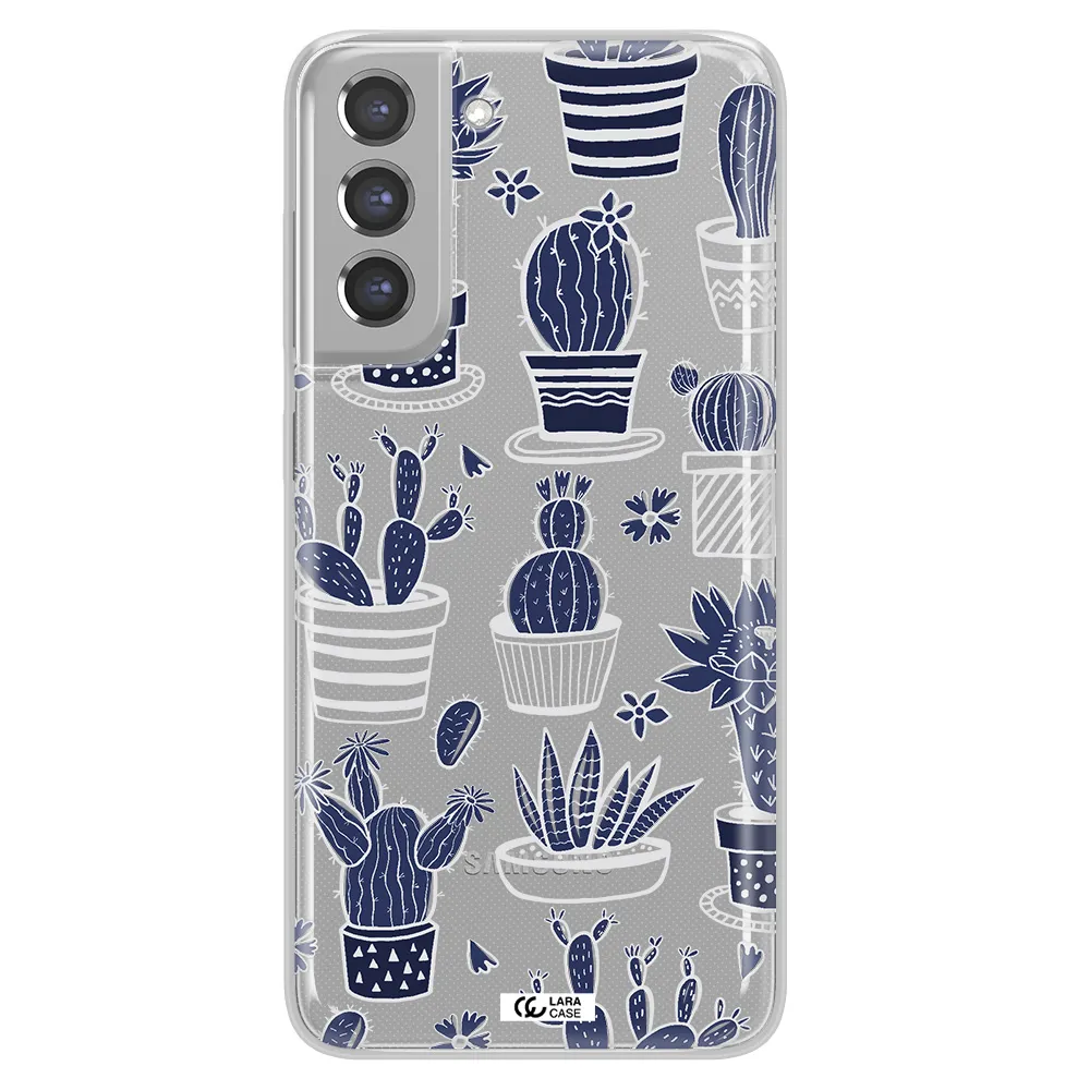 Blue Cactus Samsung A21 Fe Clear TPU Case