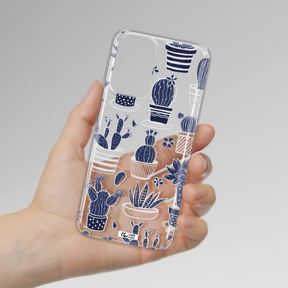Blue Cactus Samsung A23 Clear TPU Case