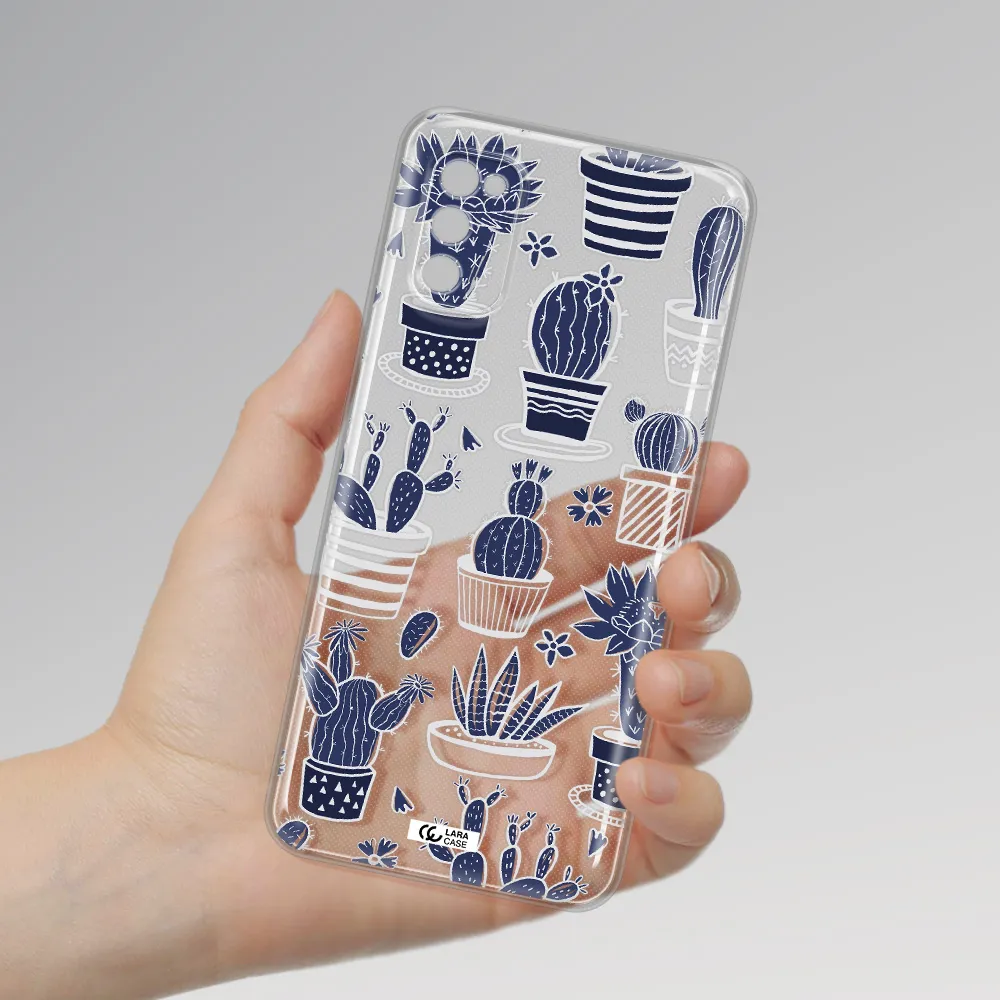 Blue Cactus Samsung A41 Clear Tpu Case