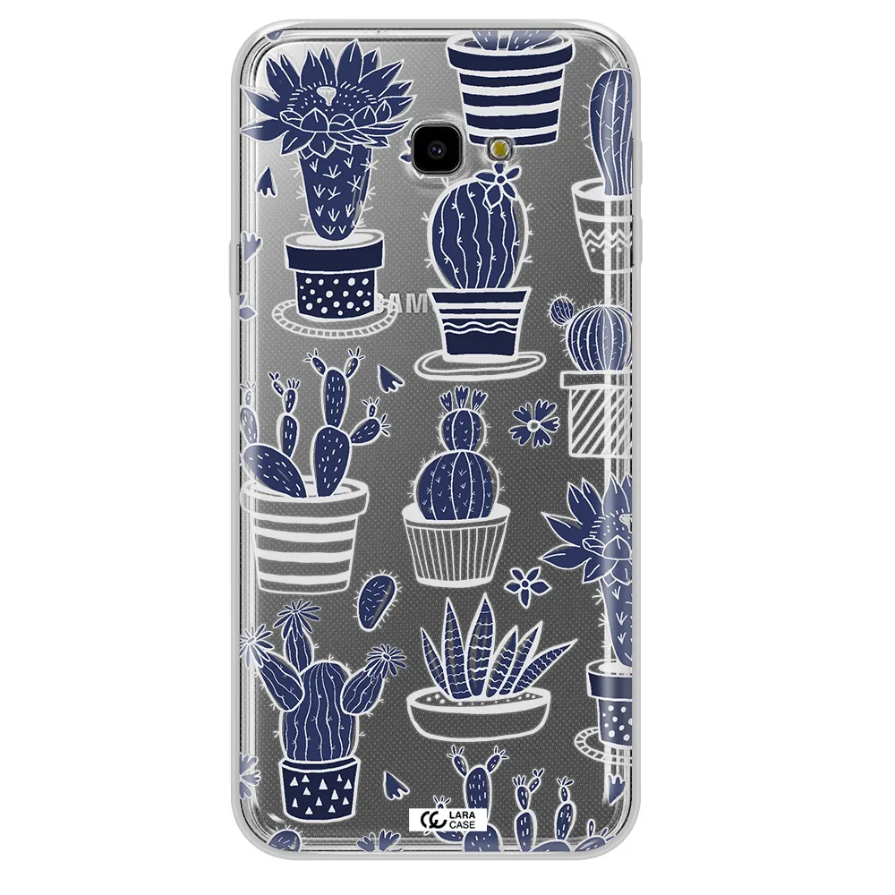 Blue Cactus Samsung J4 Plus Clear TPU Case