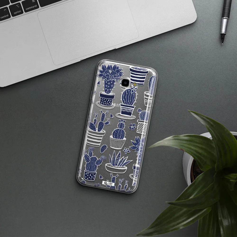 Blue Cactus Samsung J4 Plus Clear TPU Case