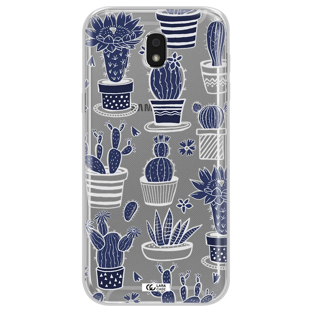 Blue Cactus Samsung J5 2017 Clear TPU Case