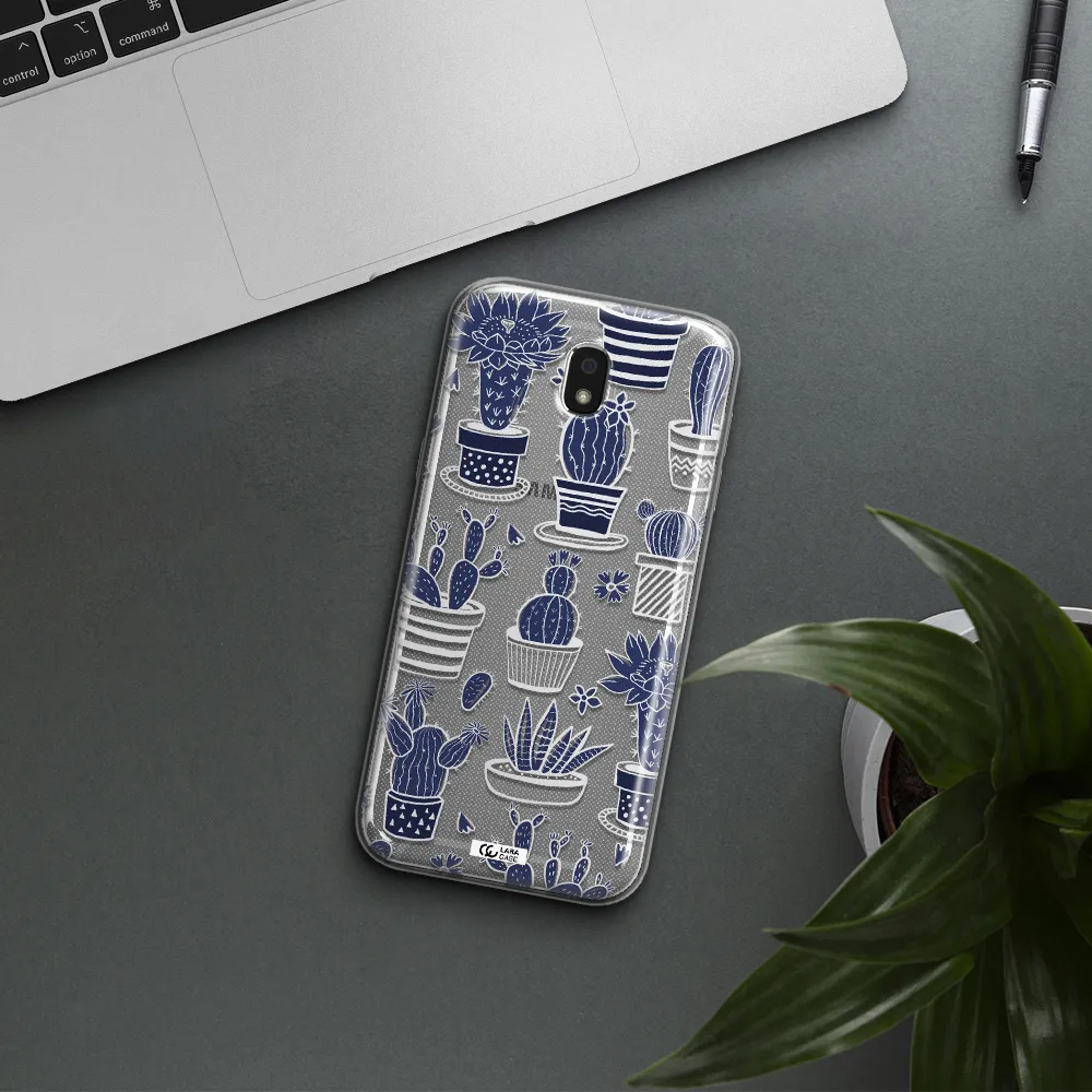 Blue Cactus Samsung J5 2017 Clear TPU Case