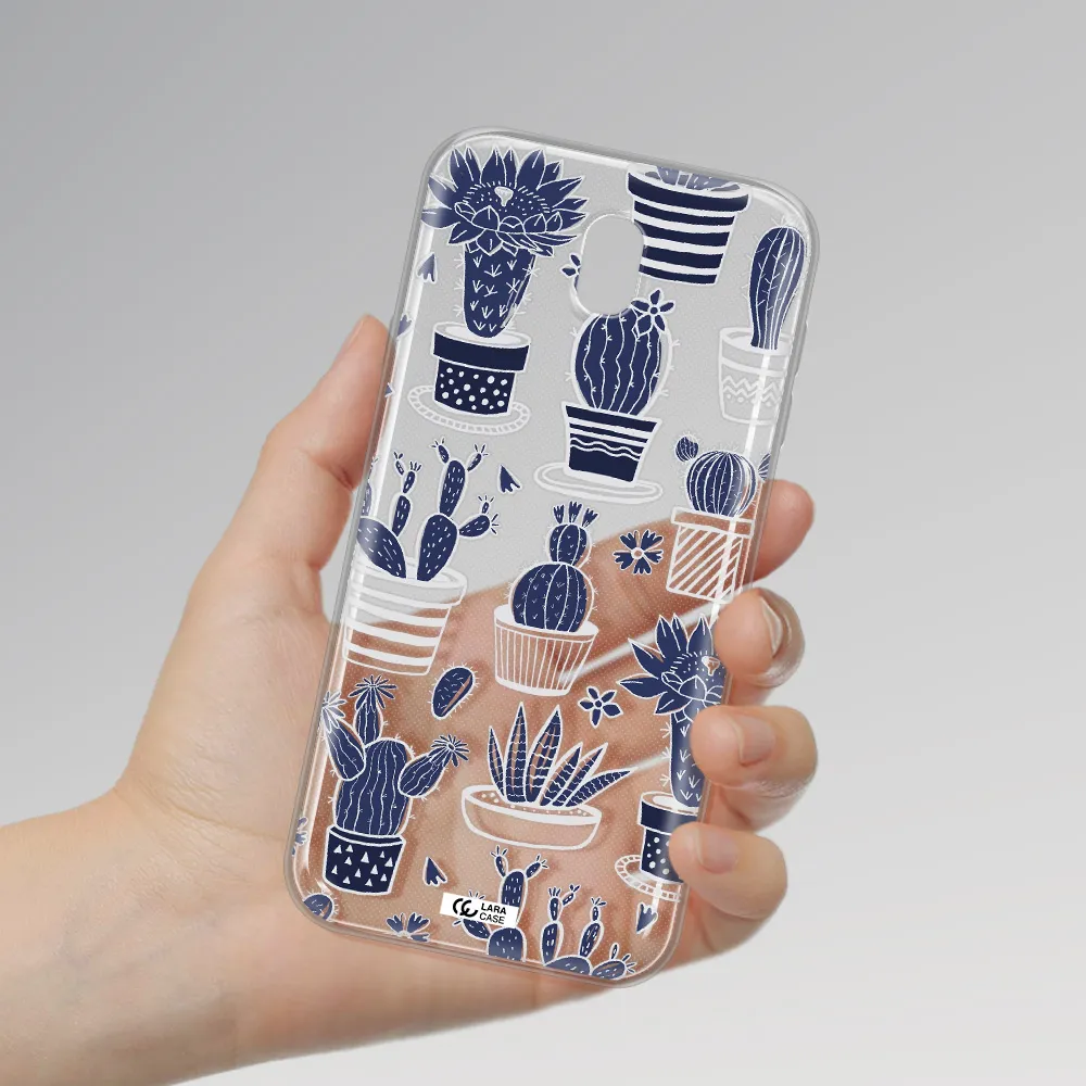 Blue Cactus Samsung J7 Pro Clear TPU Case