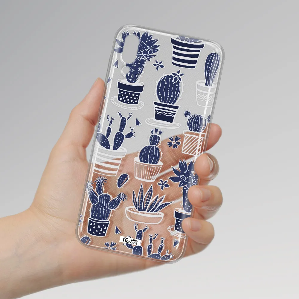Blue Cactus Samsung M10 Clear TPU Case