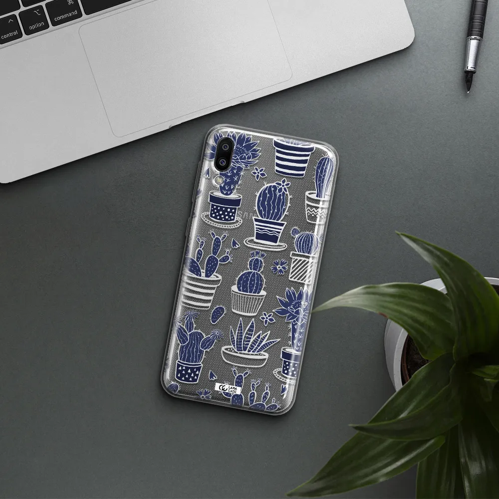 Blue Cactus Samsung M10 Clear TPU Case