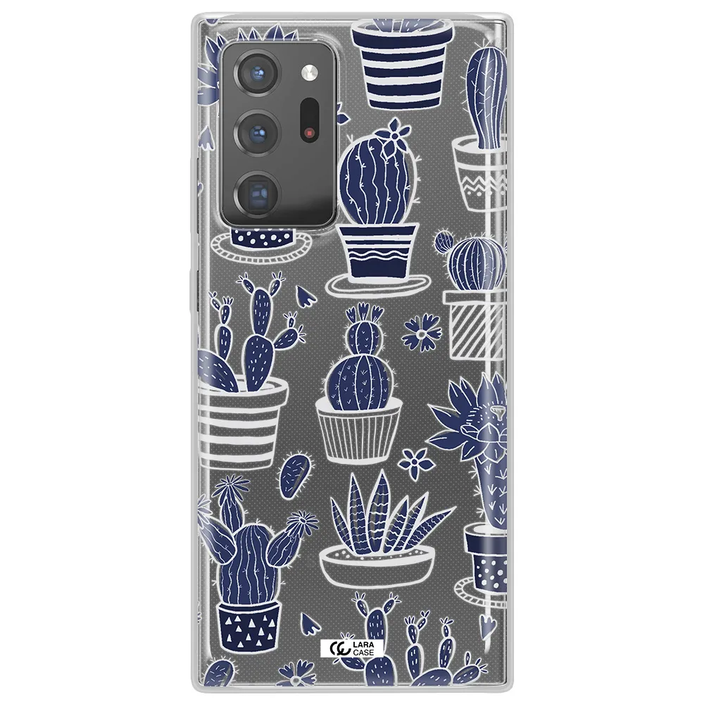 Blue Cactus Samsung Note 20 Ultra Clear TPU Case