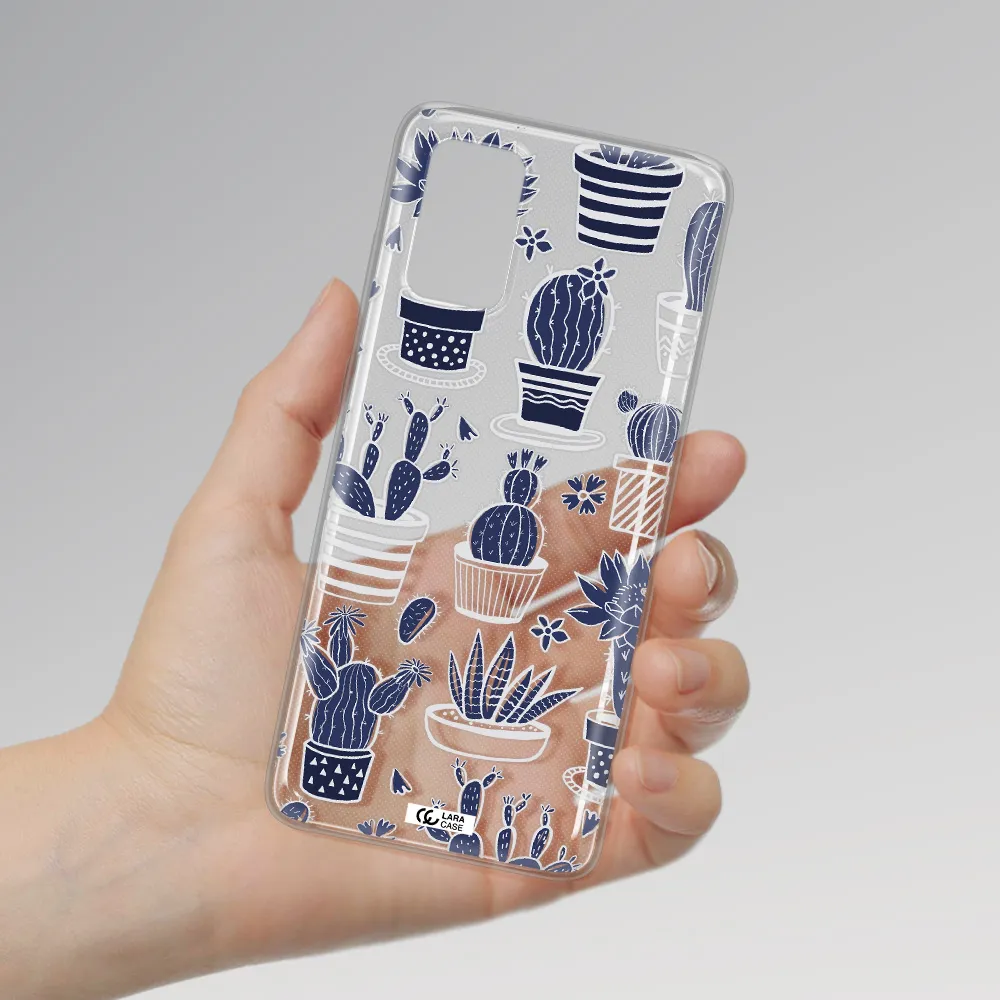 Blue Cactus Samsung S 20 Plus Clear TPU Case