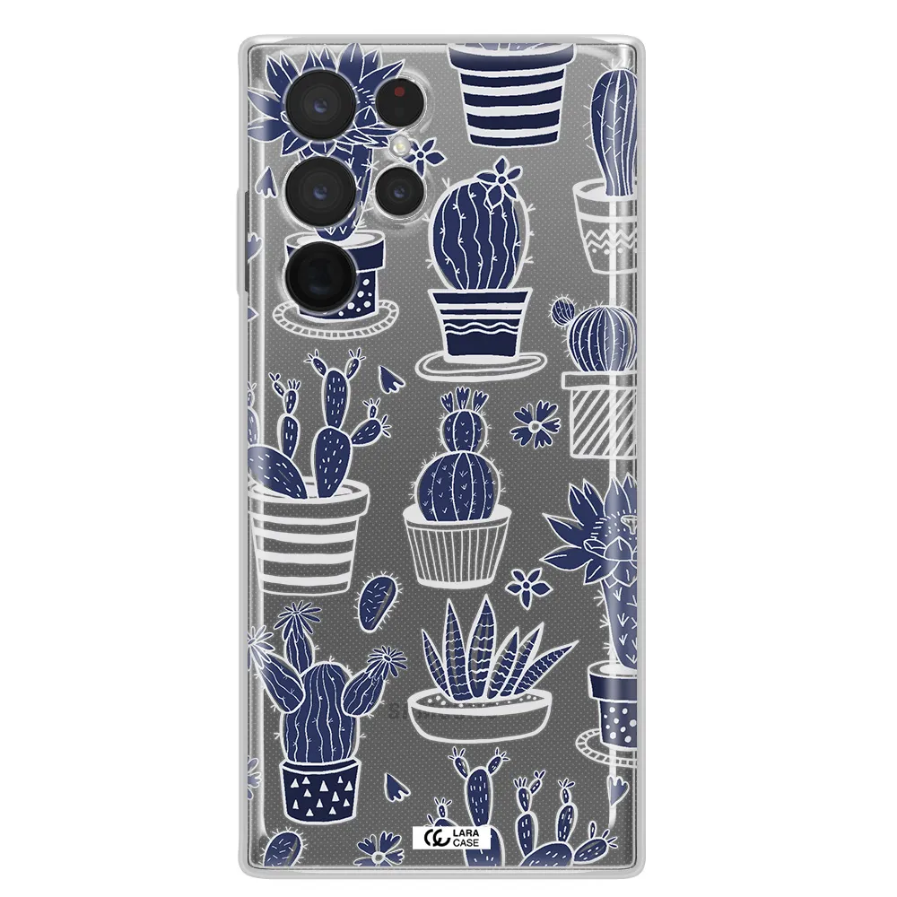 Blue Cactus Samsung S 22 Ultra Clear TPU Case