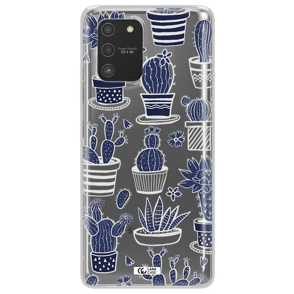 Blue Cactus Samsung S10 Lite Clear TPU Case