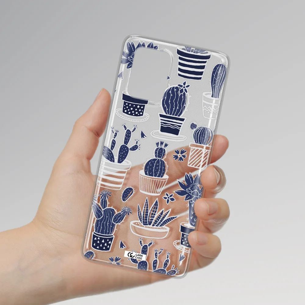 Blue Cactus Samsung S10 Lite Clear TPU Case