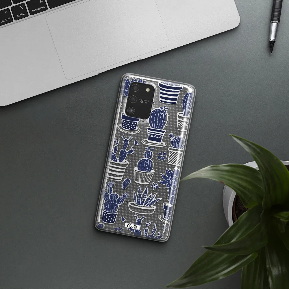 Blue Cactus Samsung S10 Lite Clear TPU Case
