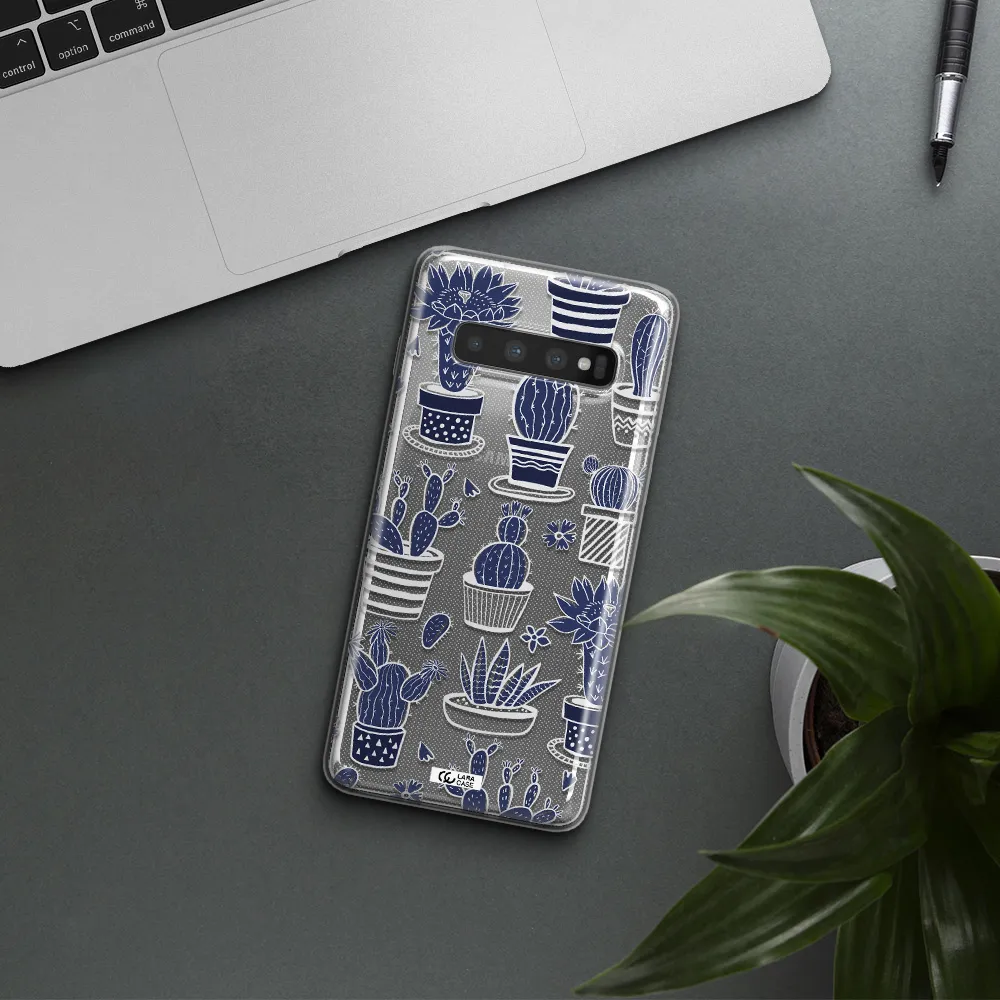 Blue Cactus Samsung S10 Plus Clear TPU Case