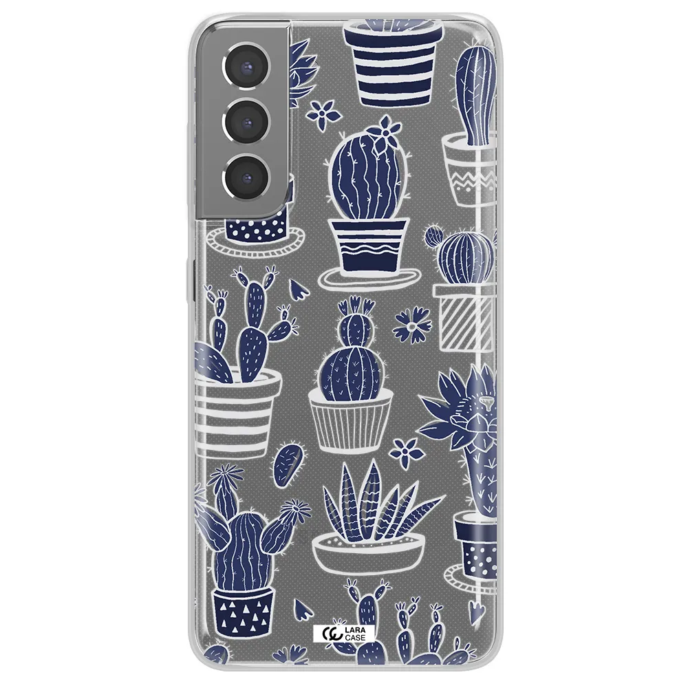 Blue Cactus Samsung S21 Plus Clear TPU Case