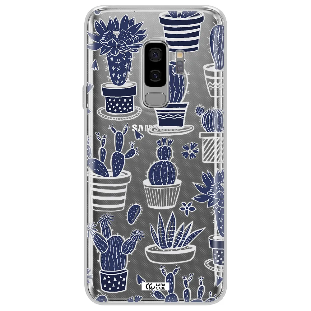 Blue Cactus Samsung S9 Plus Clear TPU Case