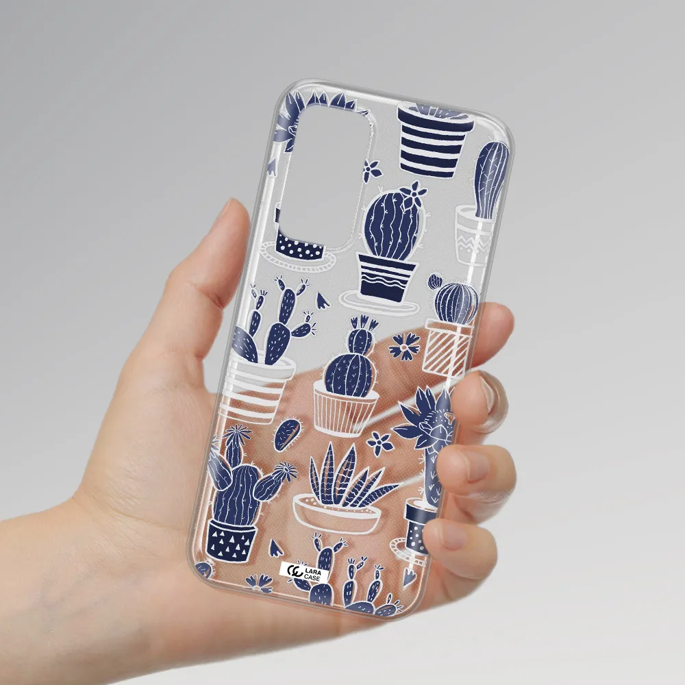 Blue Cactus Xiaomi Mi 10T Clear TPU Case
