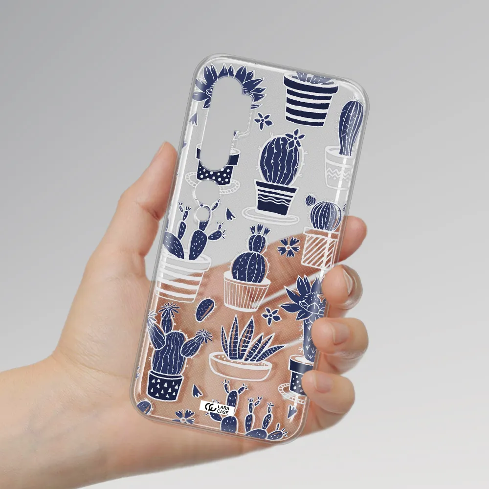 Blue Cactus Xiaomi Mi Note 10 Clear TPU Case
