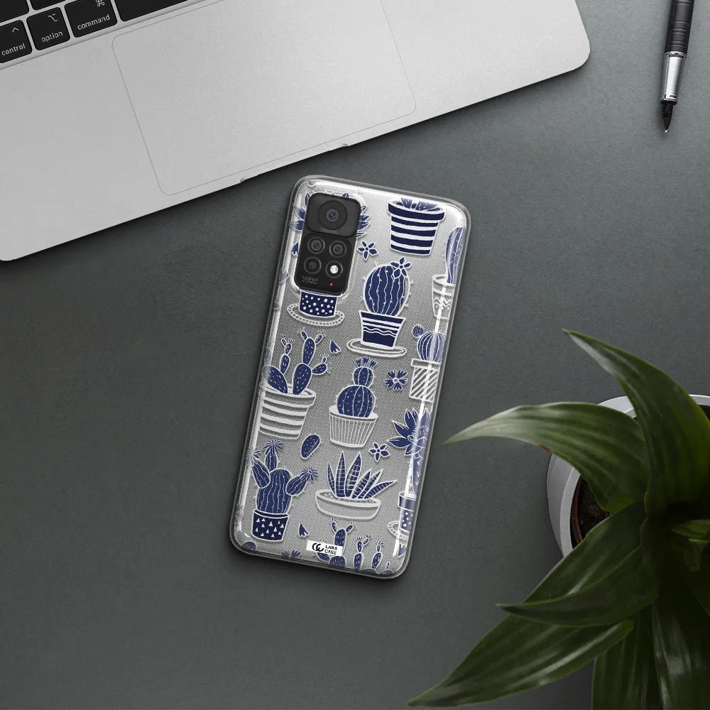 Blue Cactus Xiaomi Note 11 Pro Clear TPU Case