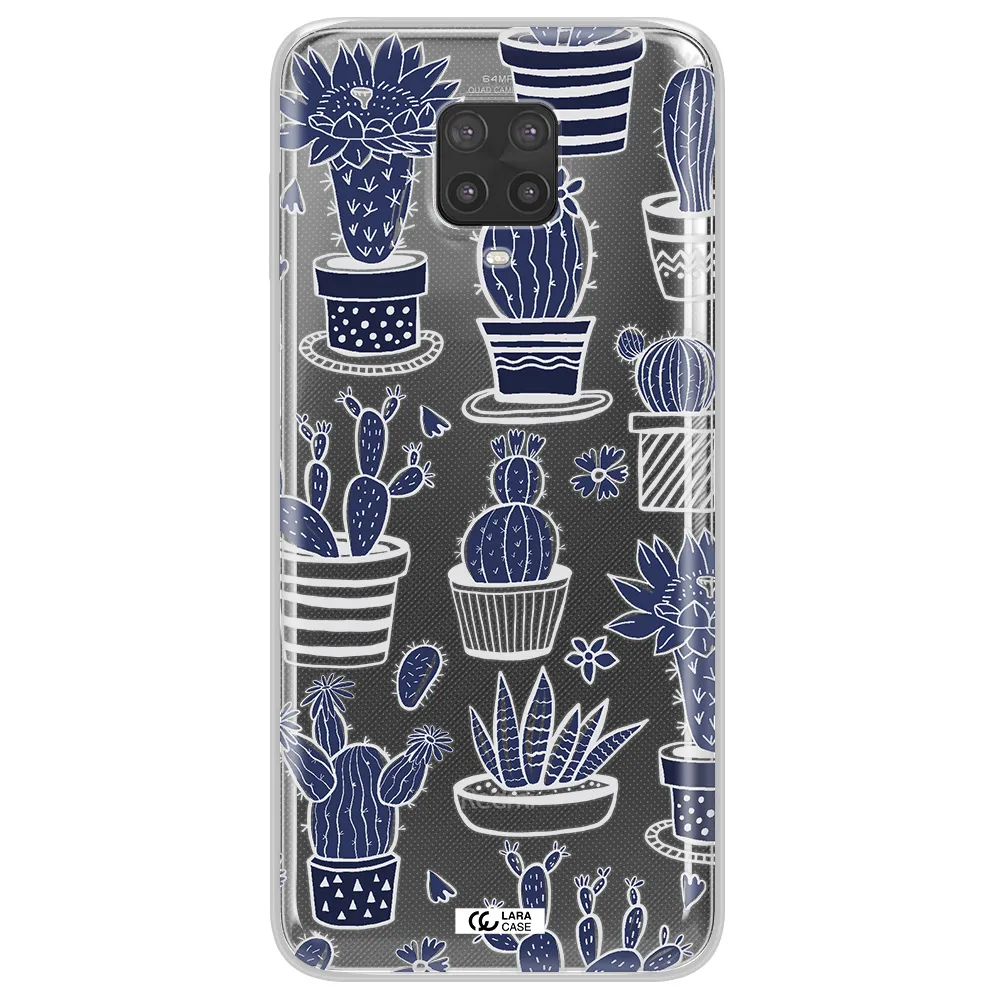 Blue Cactus Xiaomi Note 9 Pro Clear TPU Case