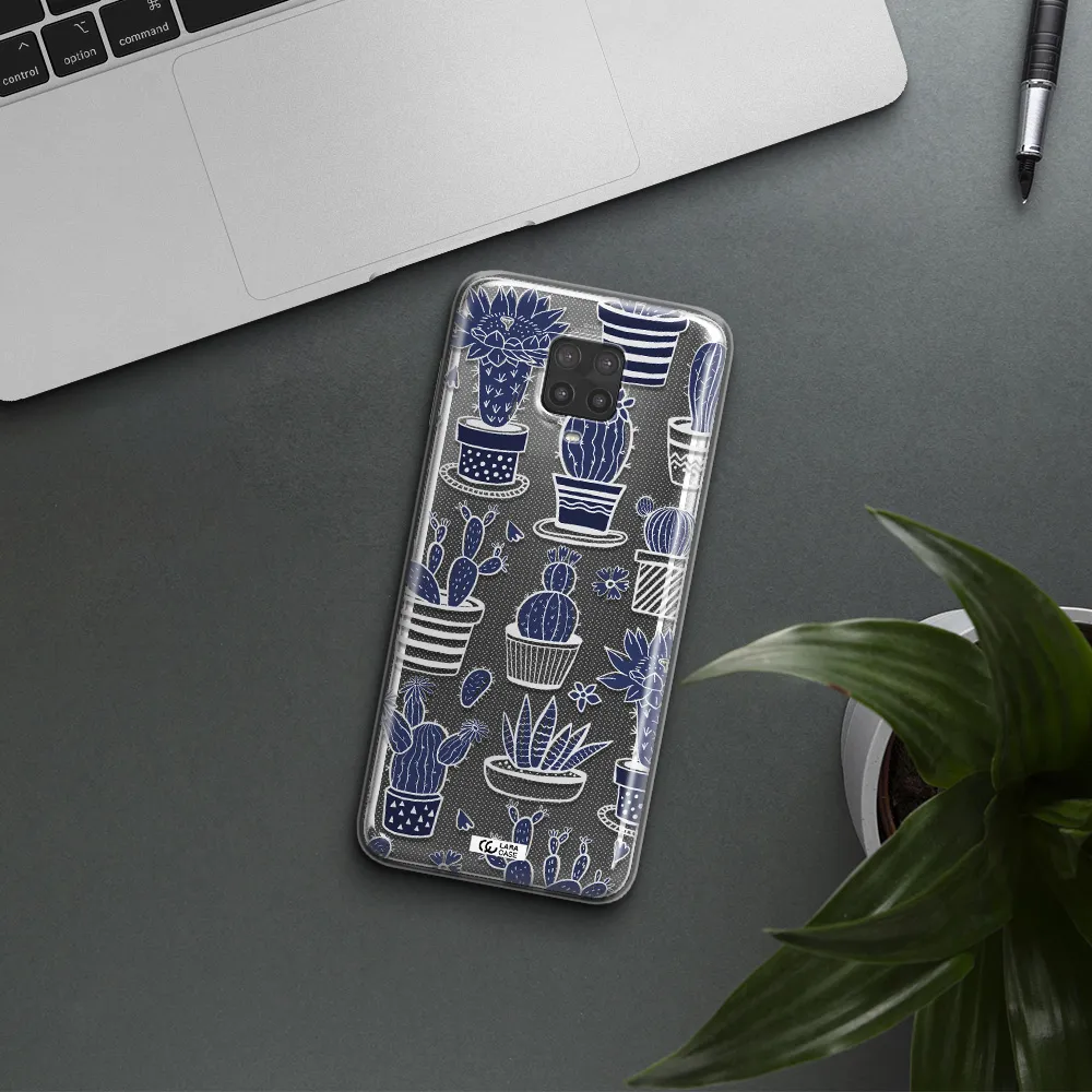 Blue Cactus Xiaomi Note 9 Pro Clear TPU Case