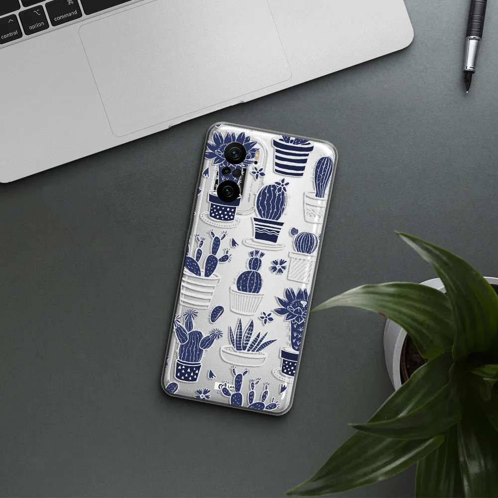 Blue Cactus Xiaomi Poco F3 Clear Tpu Case