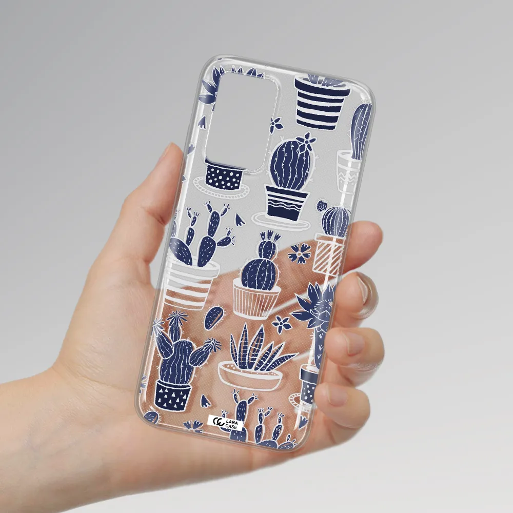 Blue Cactus Xiaomi Redmi 10 Clear TPU Case