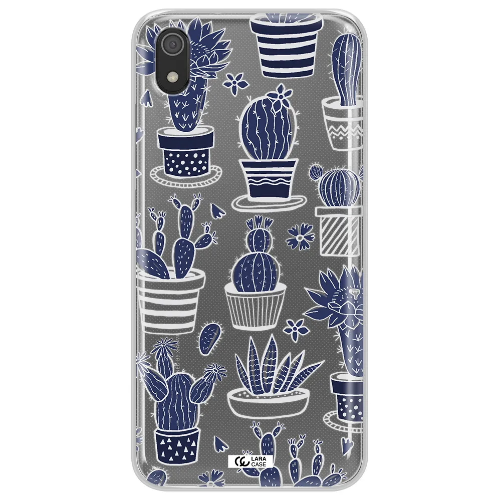 Blue Cactus Xiaomi Redmi 7A Clear TPU Case