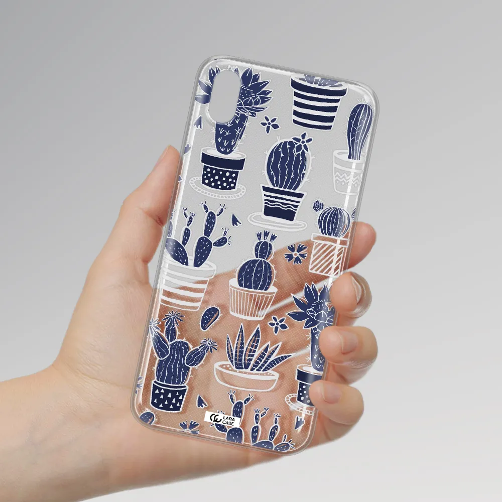 Blue Cactus Xiaomi Redmi 7A Clear TPU Case