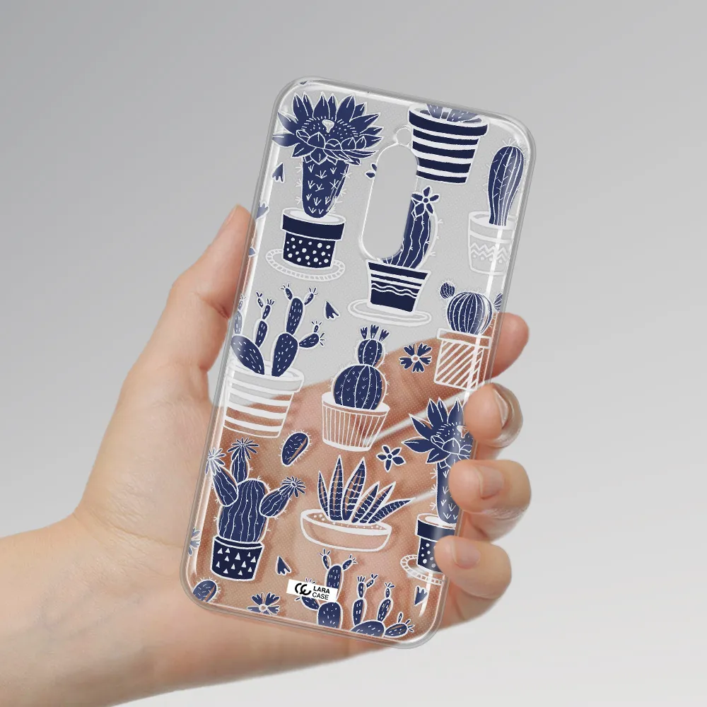 Blue Cactus Xiaomi Redmi 8 Clear Tpu Case