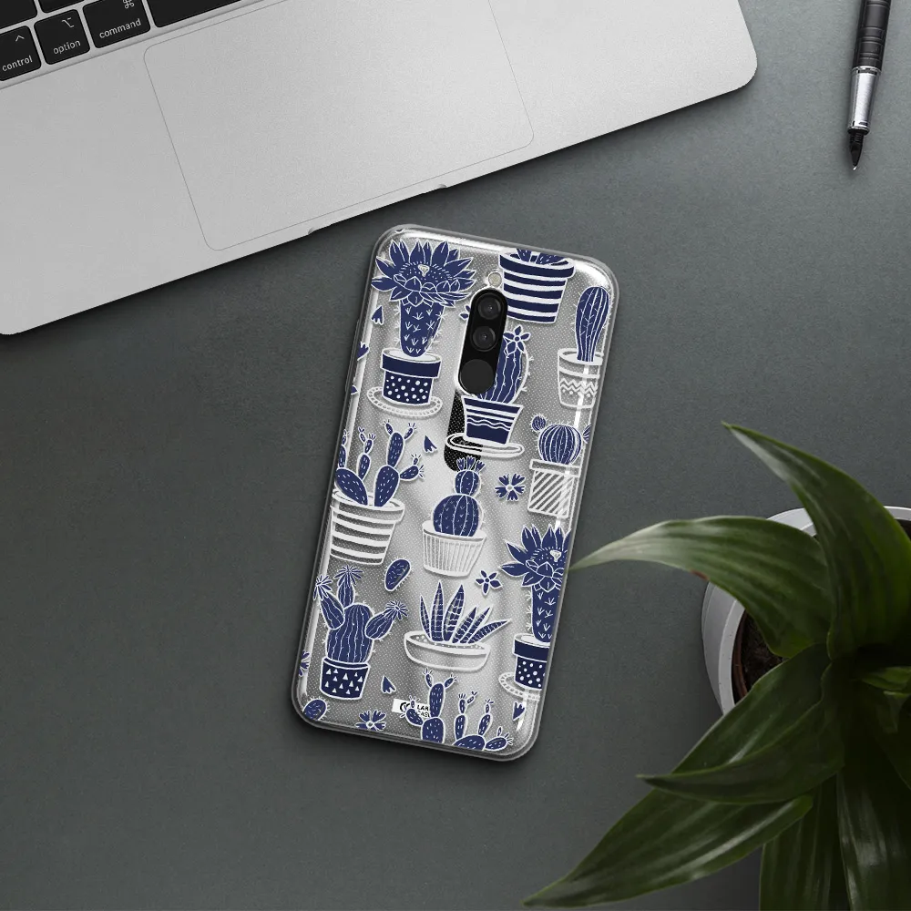 Blue Cactus Xiaomi Redmi 8 Clear Tpu Case