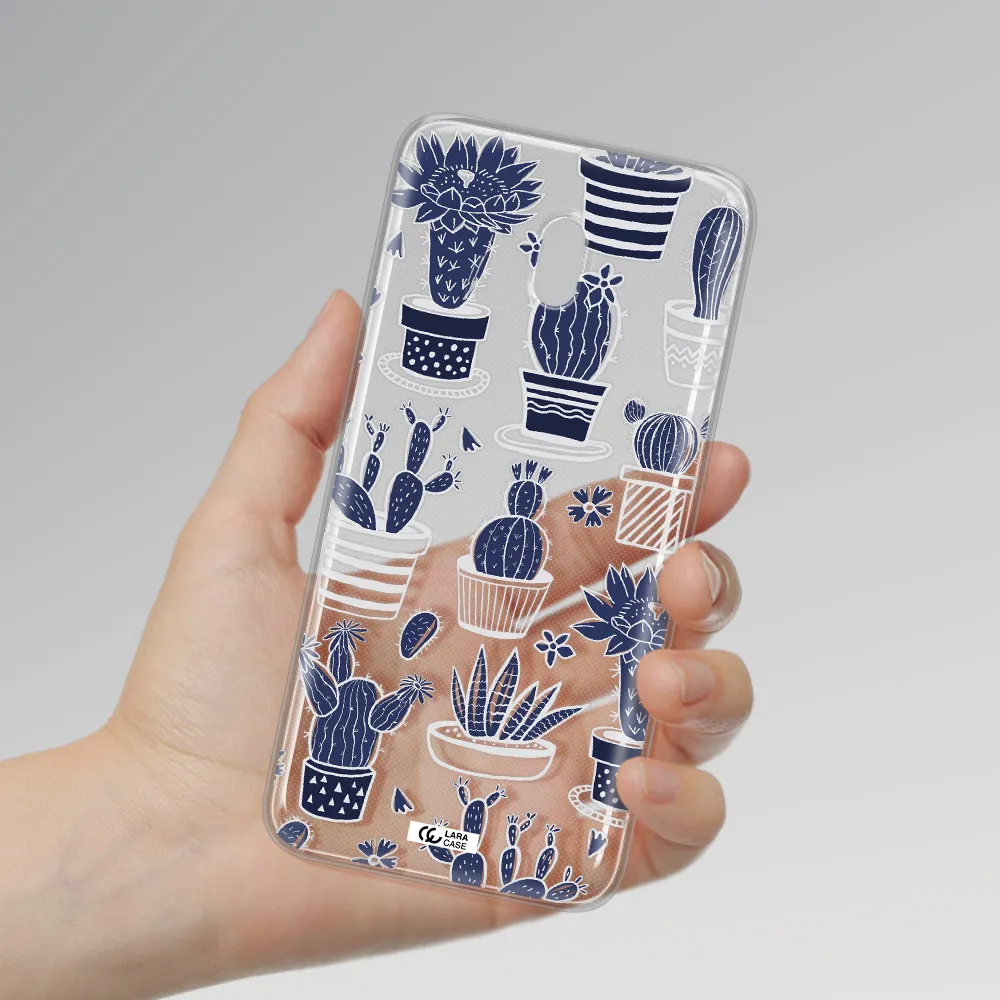 Blue Cactus Xiaomi Redmi 8A Clear TPU Case