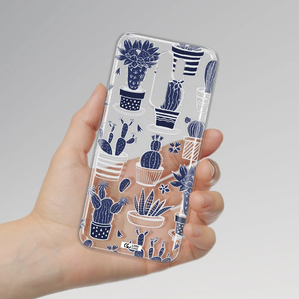 Blue Cactus Xiaomi Redmi 9 Clear TPU Case
