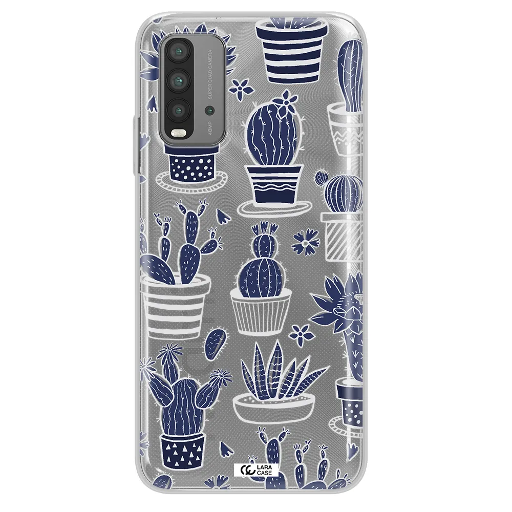 Blue Cactus Xiaomi Redmi 9T Clear TPU Case